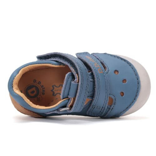 Pantofi decupati copii baieti din piele DD Step, Albastru - H066-61530B [6]