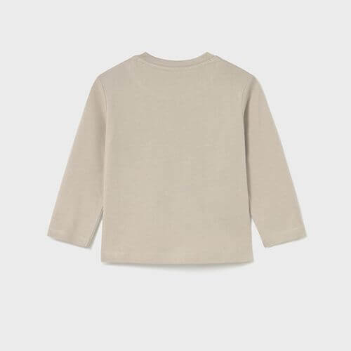 Bluza cu maneca lunga pentru baieti Mayoral, Bej - 2070-066 [3]