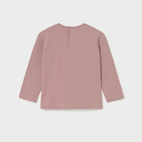 Bluza cu maneca lunga pentru fete Mayoral, Roz - 116-066 [3]