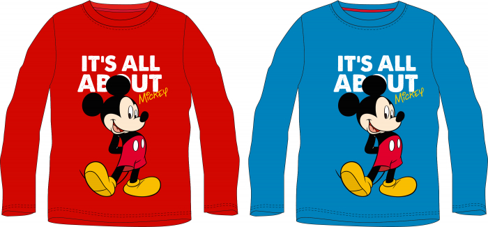 Bluza maneca lunga pentru baieti cu personaj Mickey Mouse - 52-02-A199 [2]
