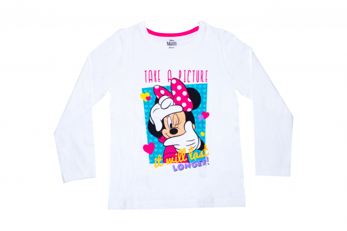 Bluza maneca lunga pentru fete cu personaj Minnie Mouse - 52 02 2885 [2]