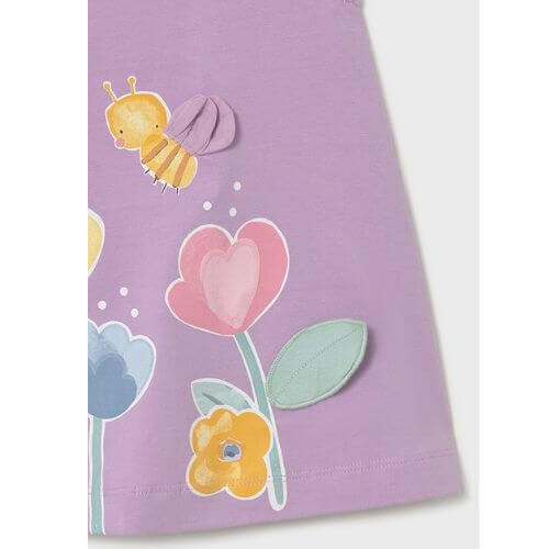 Rochie din bumbac pentru fete Mayoral, Lilac - 1930-068 [3]