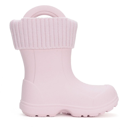 Cizme ploaie copii fete impermeabile DD Step, Roz - I106-42443 [4]