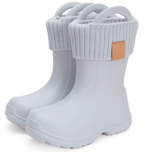 Cizme ploaie copii baieti impermeabile DD Step, Gri - 1106-42645 [2]