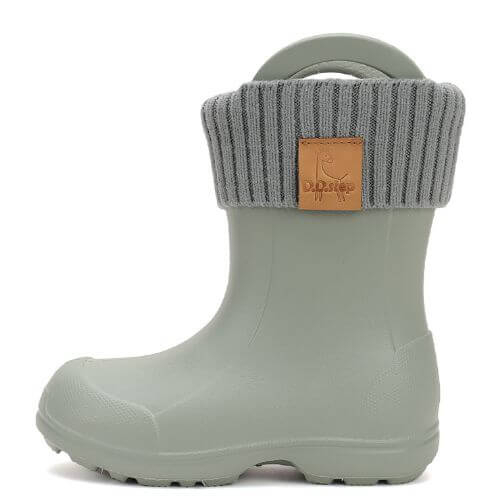 Cizme ploaie copii baieti impermeabile DD Step, Verde - 106-52182 [12]