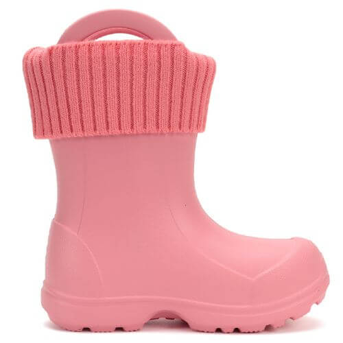 Cizme ploaie copii fete impermeabile DD Step, Roz - 106-52697 [7]
