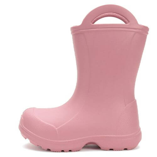 Cizme ploaie copii fete impermeabile DD Step, Roz - 106-52697 [4]