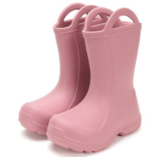 Cizme ploaie copii fete impermeabile DD Step, Roz - 106-52697 [2]