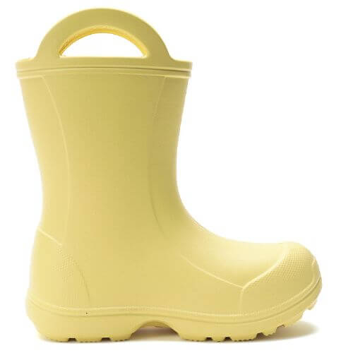 Cizme ploaie copii fete impermeabile DD Step, Galben - 106-52295 [8]