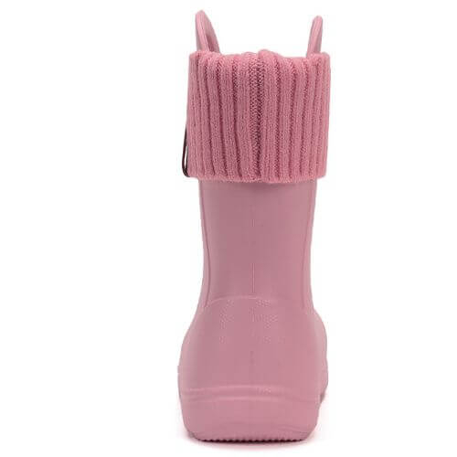 Cizme ploaie copii fete impermeabile DD Step, Roz - 106-52973 [5]