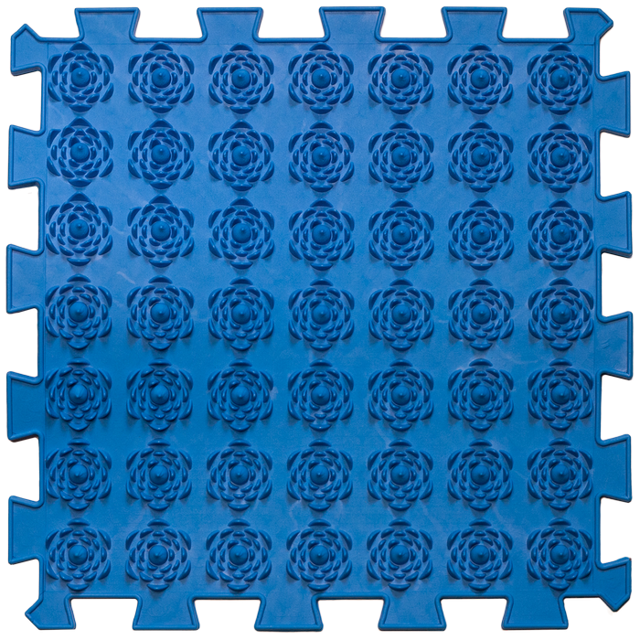 Covoras de masaj Ortek Dinozauri Puzzle-uri 9 elemente + 6 triunghiuri [5]