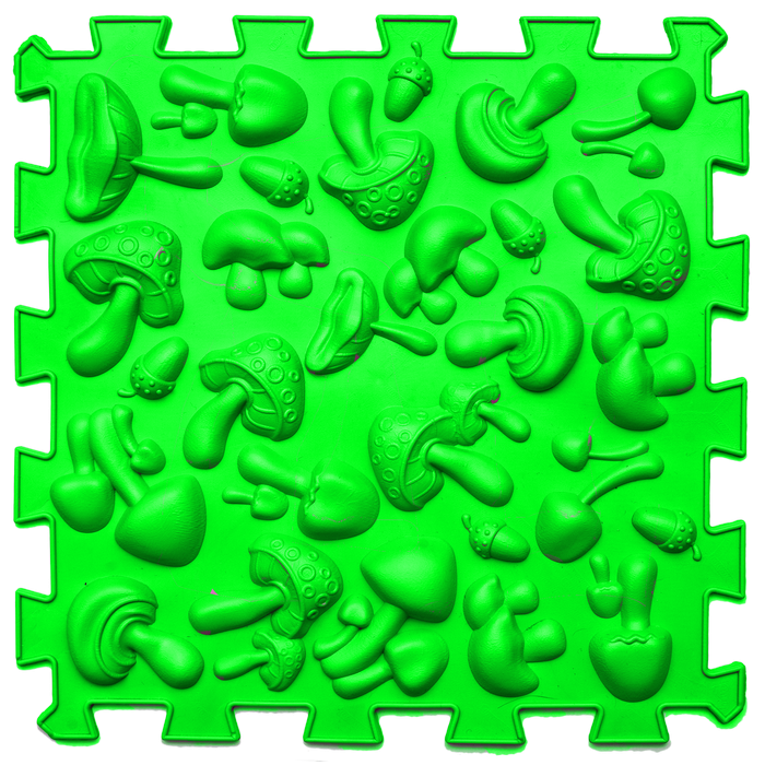 Covoras de masaj Ortek Dinozauri Puzzle-uri 12 elemente + 8 triunghiuri [6]