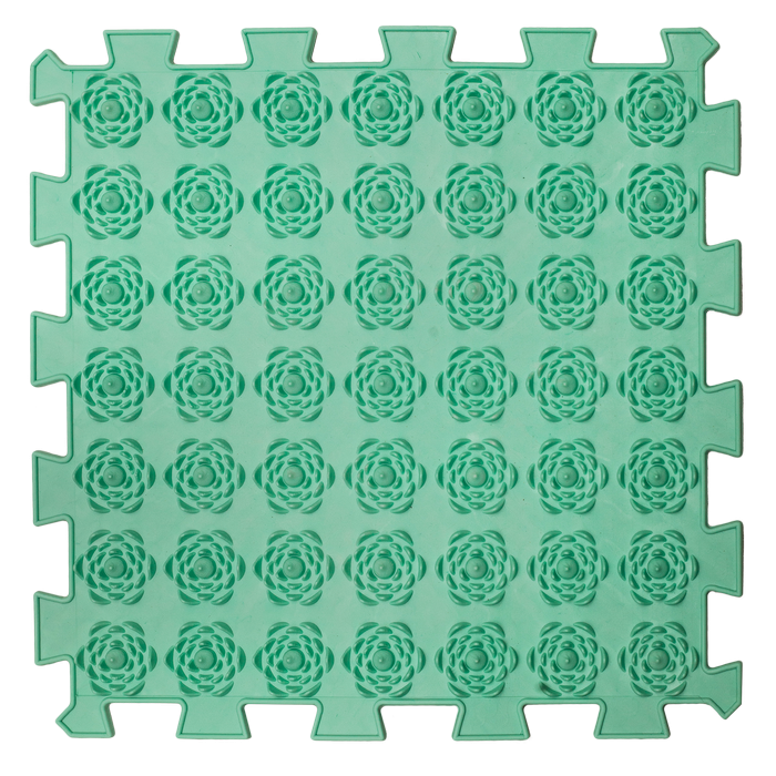 Covoras pentru masaj "Mix Puzzle-uri" 10 elemente Pastel [7]