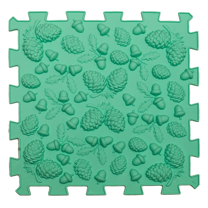 Covoras pentru masaj "Mix Puzzle-uri" 10 elemente Pastel [8]