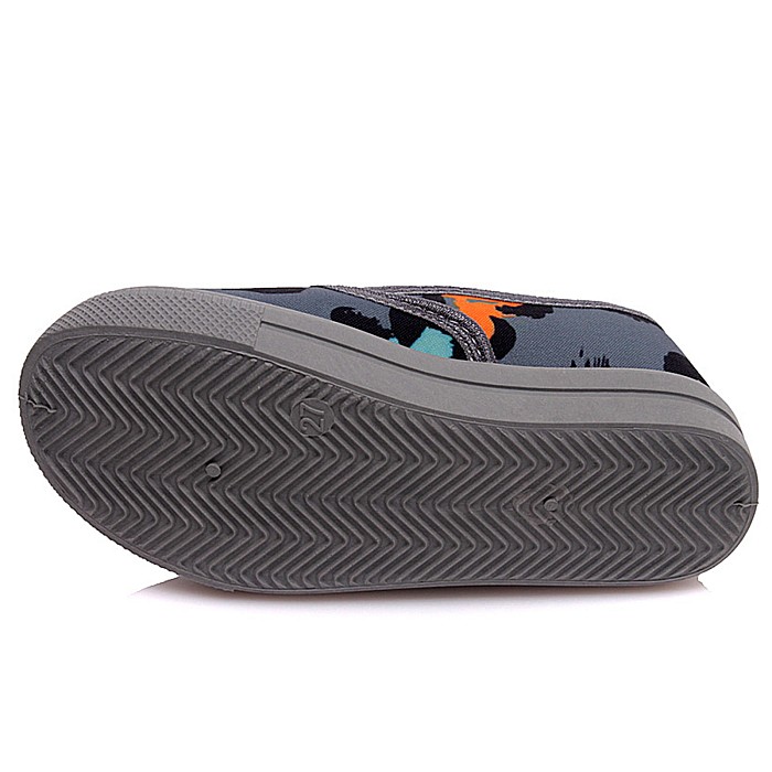 Espadrile copii baieti din textil Weestep, Gri - R107850242 [3]