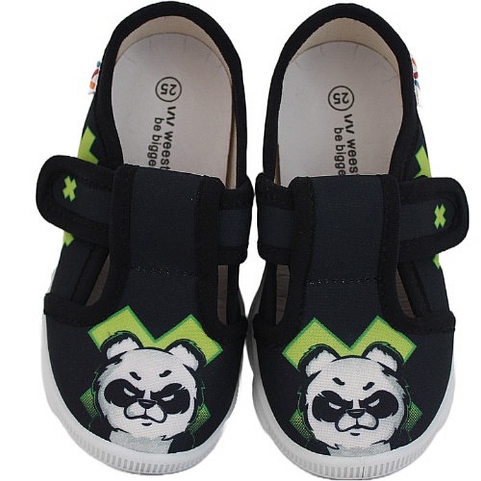 Espadrile copii baieti din textil Weestep, Albastru - R107850135 [5]