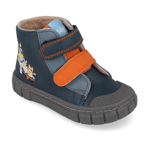 Ghete îmblănite băieți Garvalin Bluey Barefoot, Albastru - 261858-A183 [4]