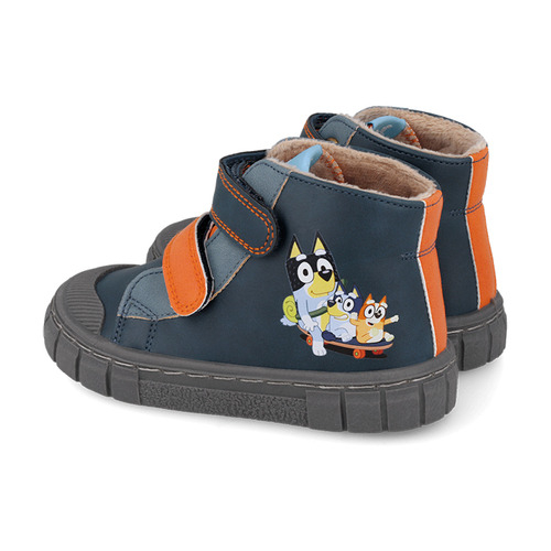 Ghete îmblănite băieți Garvalin Bluey Barefoot, Albastru - 261858-A183 [3]