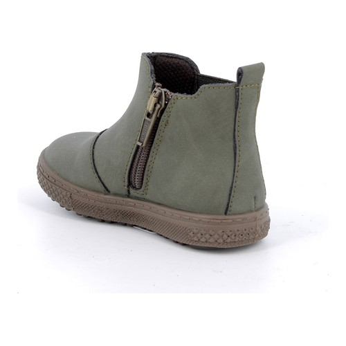Ghete băieți Primigi, Verde Kaki/Fermoar - 8857322 [3]