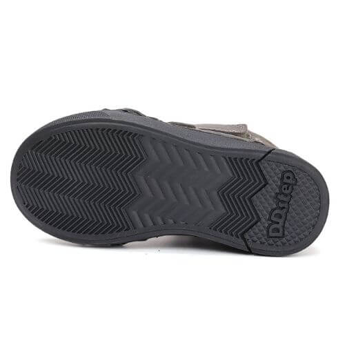 Ghete copii baieti din piele imblanite DD Step, Khaki - W068-52998 [7]