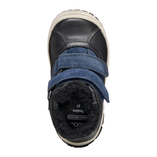 Ghete băieți impermeabile Geox Omar WPF, Albastru/Negru - B462DC_04322_C4429 [4]