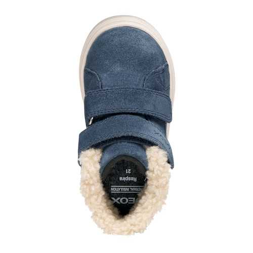 Ghete băieți din piele naturală Geox Nashik, Albastru Navy - B666HA_00022_C4002 [4]