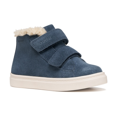 Ghete băieți din piele naturală Geox Nashik, Albastru Navy - B666HA_00022_C4002 [2]
