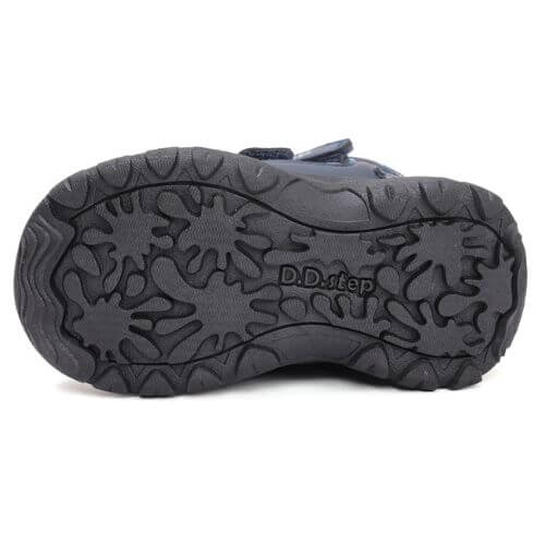 Ghete copii fete impermeabile si imblanite DD Step, Albastru - P081-52616A [7]