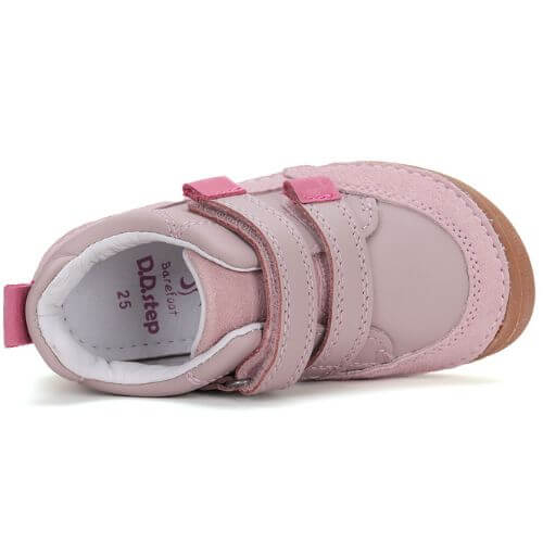 Pantofi copii fete din piele DD Step, Roz - S063-51483C [4]