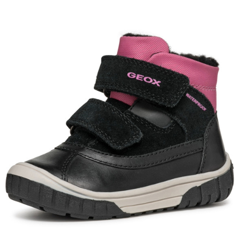 Ghete copii fete impermeabile si imblanite Geox, Negru - B462LC_022FU_C0922 [2]