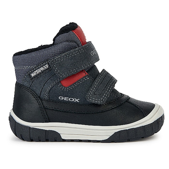 Ghete copii baieti impermeabile si imblanite Geox, Negru - B162DB_022FU_C0047 [6]