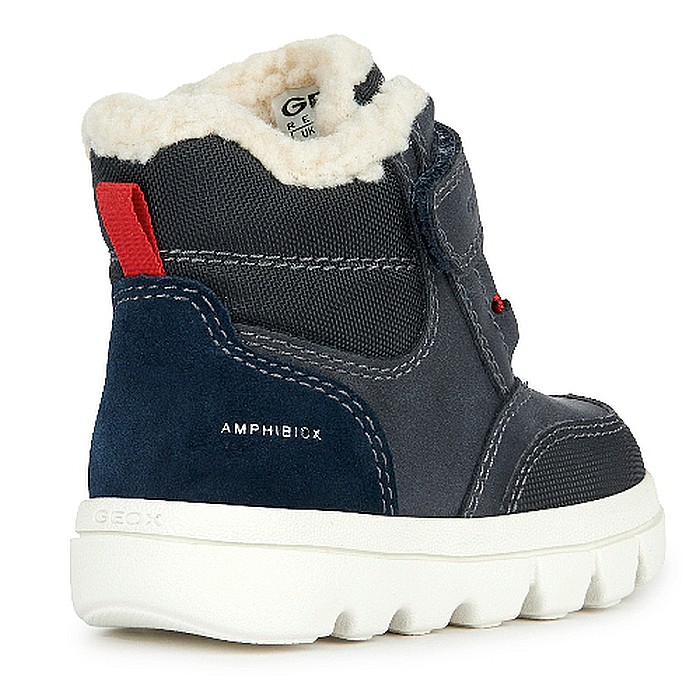 Ghete copii baieti impermeabile si imblanite Geox, Albastru - B365BC_0ME22_C0735 [3]