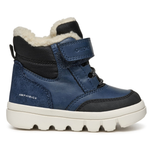 Ghete copii baieti impermeabile si imblanite Geox, Albastru - B365BC_0ME22_C4008 [5]