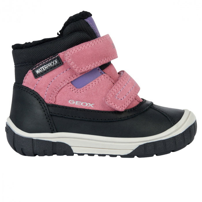 Ghete copii fete impermeabile si imblanite Geox, Negru - B262LD_022FU_C0922 [2]