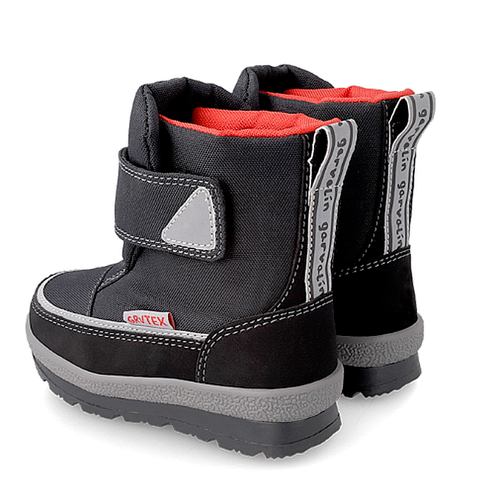 Ghete copii baieti impermeabile si imblanite Garvalin, Negru - 221852-B [4]