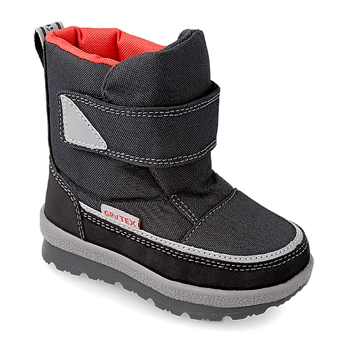 Ghete copii baieti impermeabile si imblanite Garvalin, Negru - 221852-B [3]