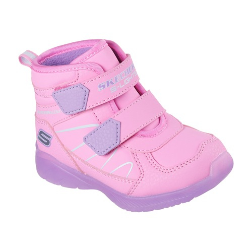 Ghete fete cu luminițe Skechers Illumi-Brights, Roz - 319310N-PKMT [5]