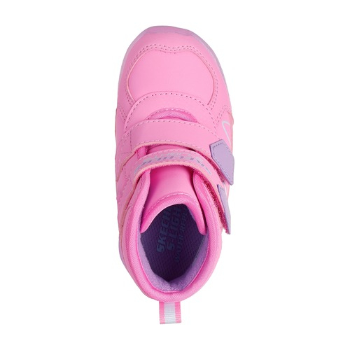 Ghete fete cu luminițe Skechers Illumi-Brights, Roz - 319310N-PKMT [3]