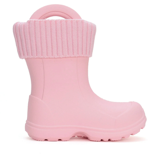 Cizme ploaie copii fete impermeabile DD Step, Roz - 1106-42545 [3]