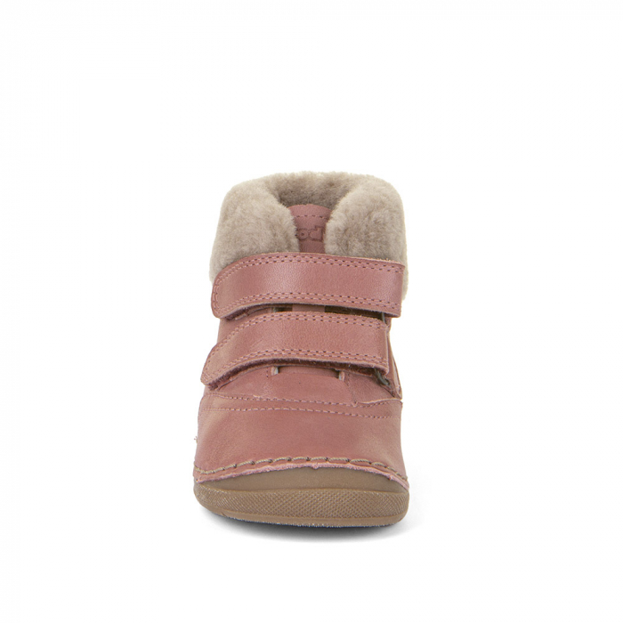 Ghete copii fete din piele imblanite Froddo, Roz - G2110129 [4]