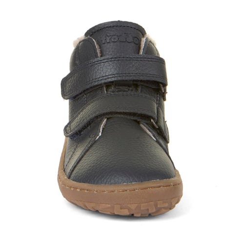 Ghete copii baieti Barefoot din piele si imblanite Froddo, Albastru - G3110252-K [4]