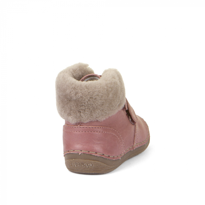 Ghete copii fete din piele imblanite Froddo, Roz - G2110129 [5]