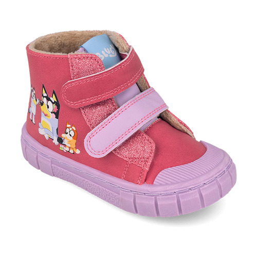 Ghete îmblănite fete Garvalin Bluey Barefoot, Fuchsia - 261859-A146 [4]