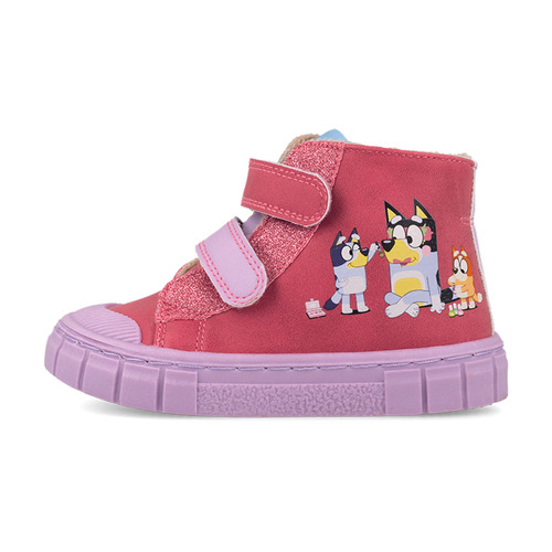 Ghete îmblănite fete Garvalin Bluey Barefoot, Fuchsia - 261859-A146 [5]