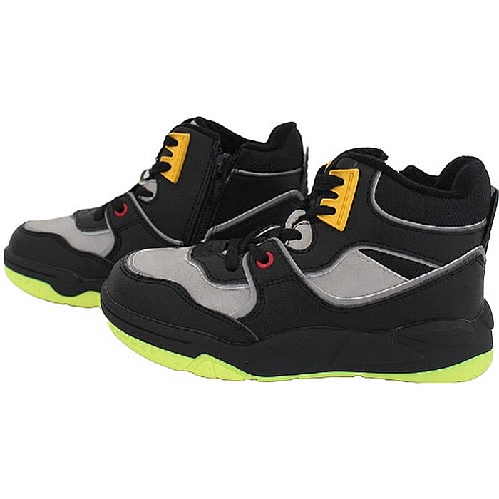 Ghete copii baieti din piele imblanite WeeStep, Gri - R006355951 GR [5]