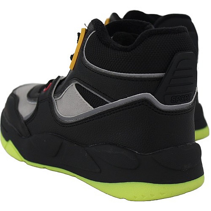 Ghete copii baieti din piele imblanite WeeStep, Gri - R006355951 GR [8]