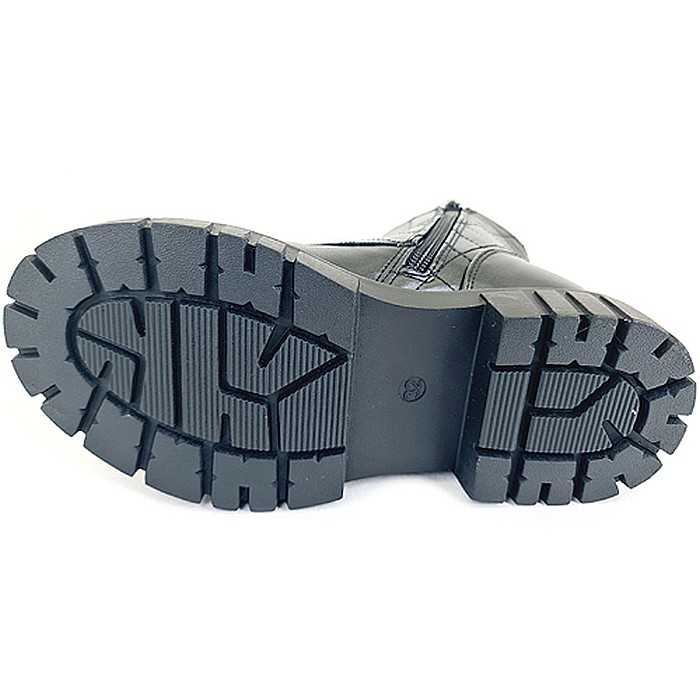 Ghete copii fete din piele imblanite WeeStep, Negru - R578666223 BK [3]