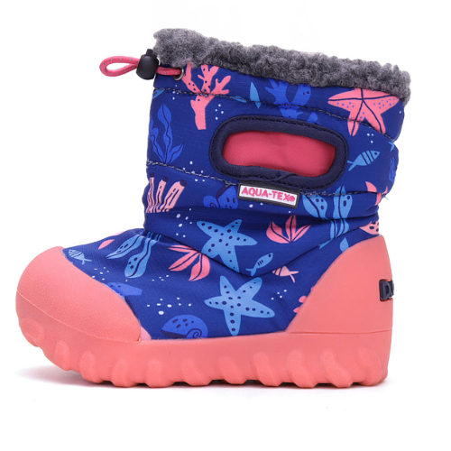 Ghete copii fete impermeabile si imblanite DD Step, Albastru - P079-42309B [2]