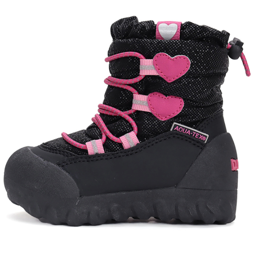 Ghete copii fete impermeabile si imblanite DD Step, Negru - P079-42468C [3]