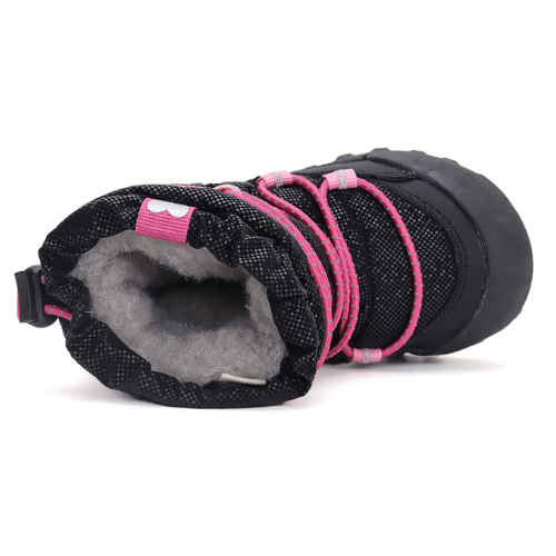 Ghete copii fete impermeabile si imblanite DD Step, Negru - P079-42468C [6]